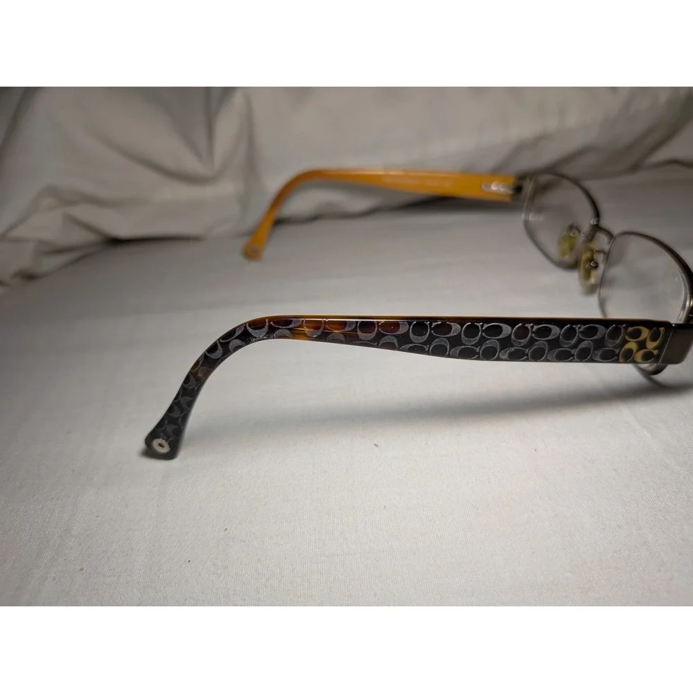 COACH HC 5001 (TARYN) DARK BROWN EYEGLASS FRAMES 52-16-135